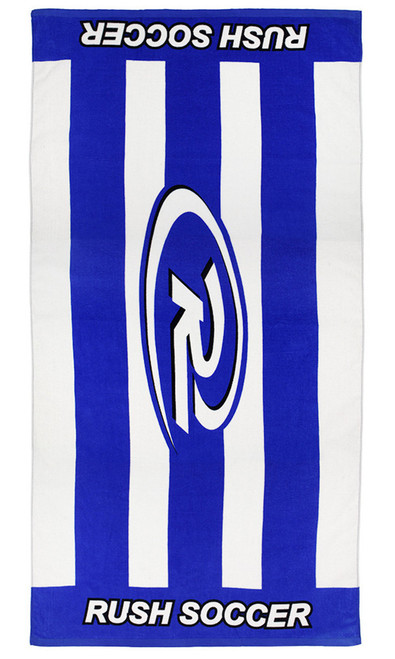 FLORIDA RUSH PRINTED TOWEL BLUE WHITE