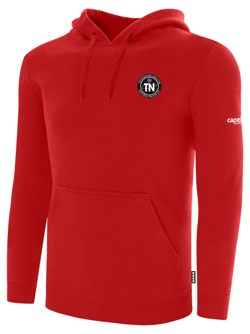 REFEREE  BASICS LONG SLEEVE TEE SHIRT  RED  WHITE - TENNESSEE