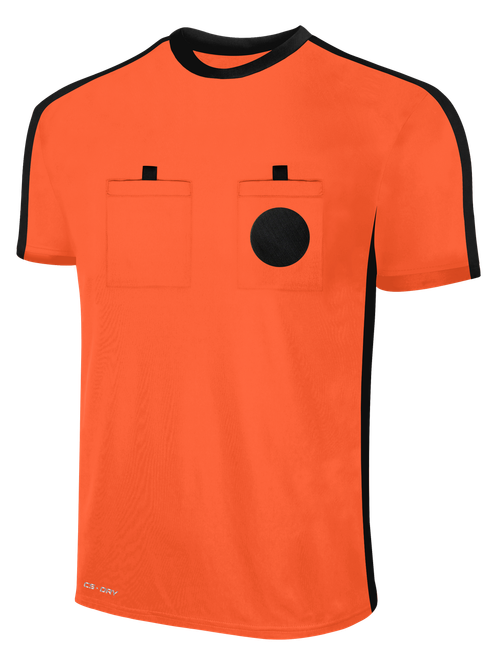 NCAA REFEREE SHORT SLEEVE JERSEY NCAA ORANGE BLACK -USO