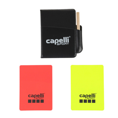 CS REFEREE WALLET WITH CARDS BLACK WHITE -USO
