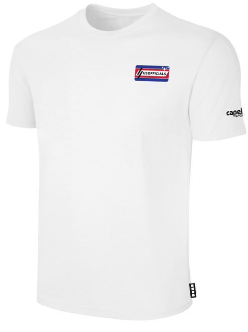 REFEREE BASICS TEE SHIRT WHITE -USO