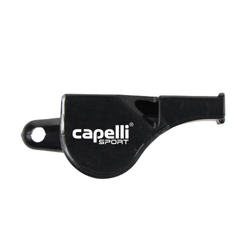 REFEREE PEALESS WHISTLE BLACK SILVER  METALLIC - UTAH