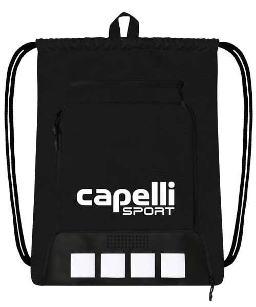 CS REFEREE PITCH I SIMPLE SACKPACK BLACK WHITE - OCL -KIT
