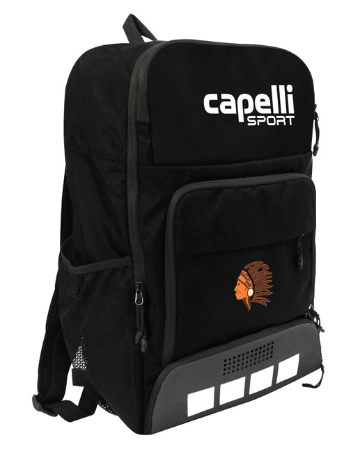 AGAWAM BASKETBALL PITCH I TEAM BACKPACK BLACK WHITE
