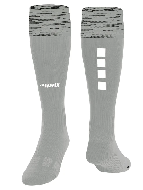COLORADO RUSH  CAPELLI SPORT MARLED MATCH SOCKS PROMO GREY BLACK WHITE 