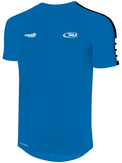 KENTUCKY RUSH  MADISON SHORT SLEEVE TRAINING TOP PROMO BLUE BLACK WHITE