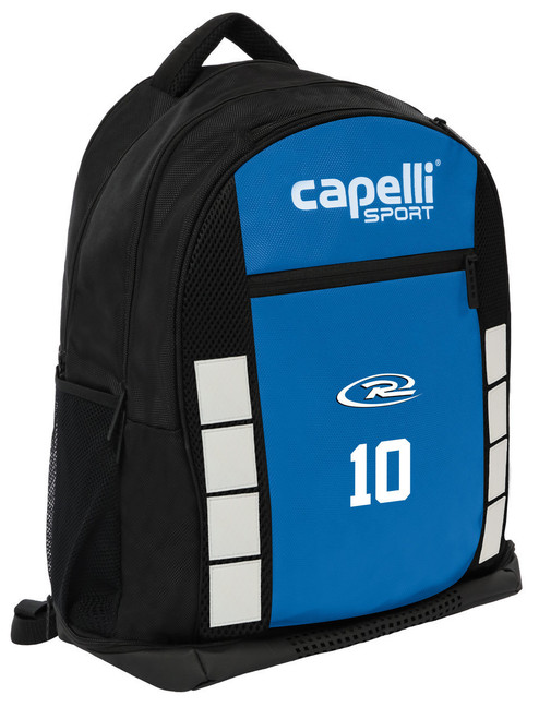PFC RUSH  4 CUBE II TEAM BACKPACK BLACK PROMO BLUE