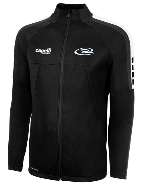 TENNESSEE LOBOS RUSH MADISON TRAINING JACKET BLACK WHITE
