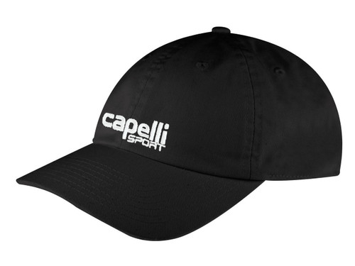 COLORADO RUSH SOUTH  CAPELLI SPORT CLASSIC BASEBALL CAP BLACK WHITE
