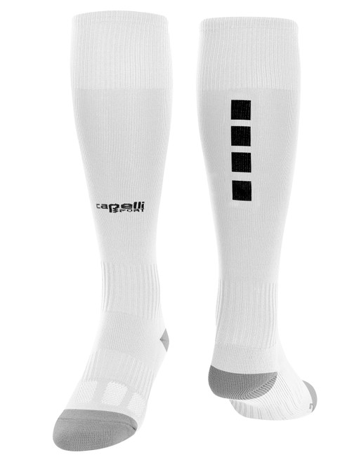 NAPA SPORTS SC 4 CUBE MATCH SOCKS WHITE BLACK -KIT