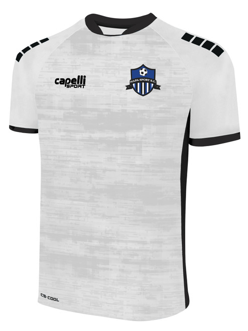 NAPA SPORTS SC MADISON ll BLUR JERSEY WHITE BLACK -KIT