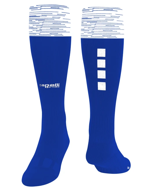 SOUTHAMPTON TOWN UNITED MARLED MATCH  SOCKS ROYAL BLUE WHITE  -KIT