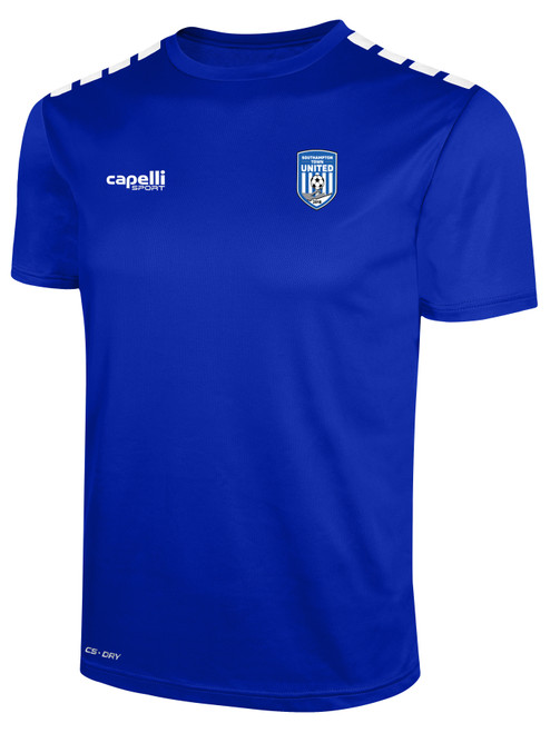 SOUTHAMPTON TOWN UNITED TEAM JERSEY ROYAL BLUE WHITE