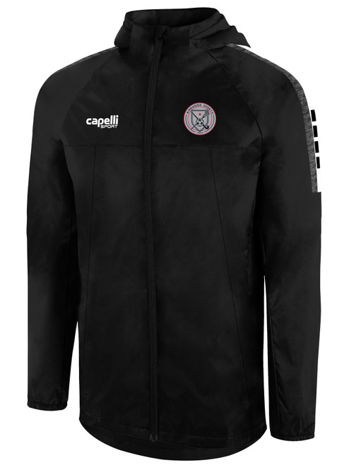KIRKWOOD SC MADISON All WEATHER JACKET BLACK WHITE