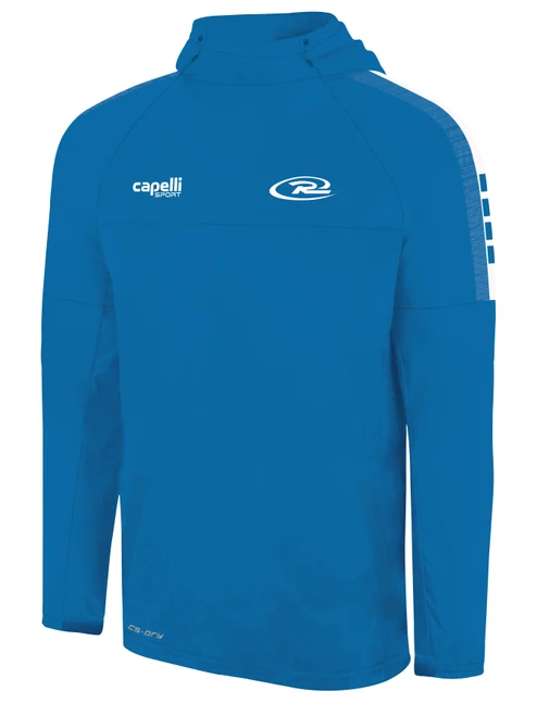 RUSH COACHES MADISON WARM TRAINING TOP PROMO BLUE WHITE