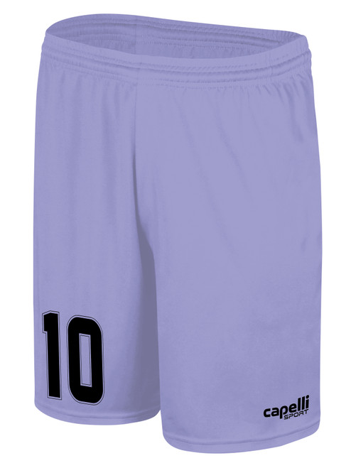 DEPTFORD CS ll MATCH  GOALKEEPER  SHORTS LAVENDER BLACK