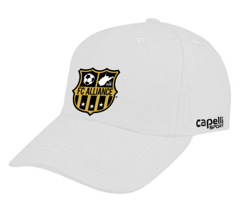 FC ALLIANCE  TEAM CLASSIC BASEBALL CAP WHITE BLACK