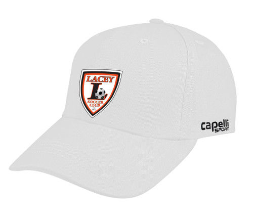 LACEY SC TEAM CLASSIC BASEBALL CAP WHITE BLACK