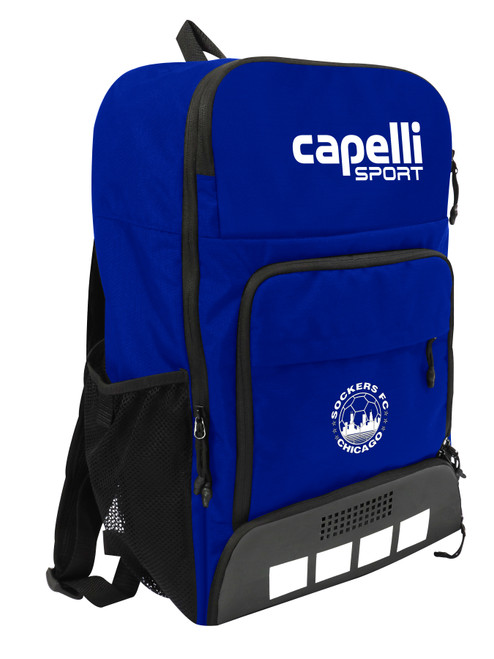 SOCKERS FC   PITCH l TEAM BACKPACK ROYAL BLUE WHITE -KIT
