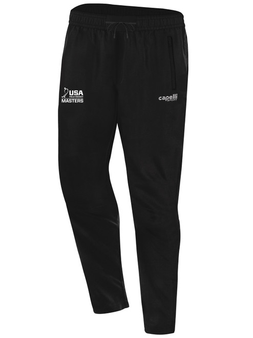USA FIELD HOCKEY EVERYDAY FLEX WOVEN PANTS BLACK