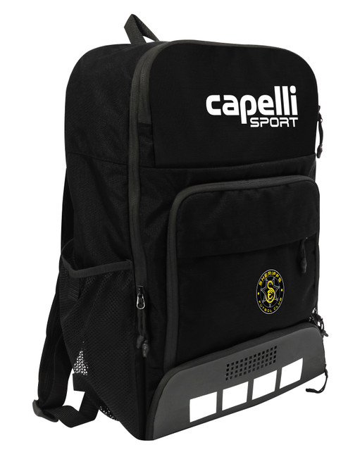 SHERIFFS FC PITCH I TEAM BACKPACK BLACK WHITE