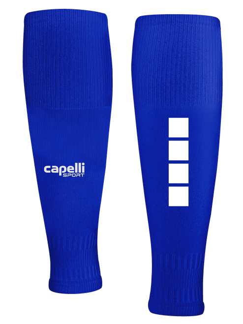PLAYERS SC  4  CUBE SOCK SLEEVE ROYAL BLUE WHITE