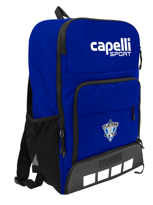 PLAYERS SC PITCH  I TEAM BACKPACK ROYAL BLUE WHITE -KIT