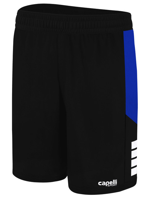 PLAYERS SC MIDTOWN SHORTS BLACK ROYAL  BLUE WHITE -KIT