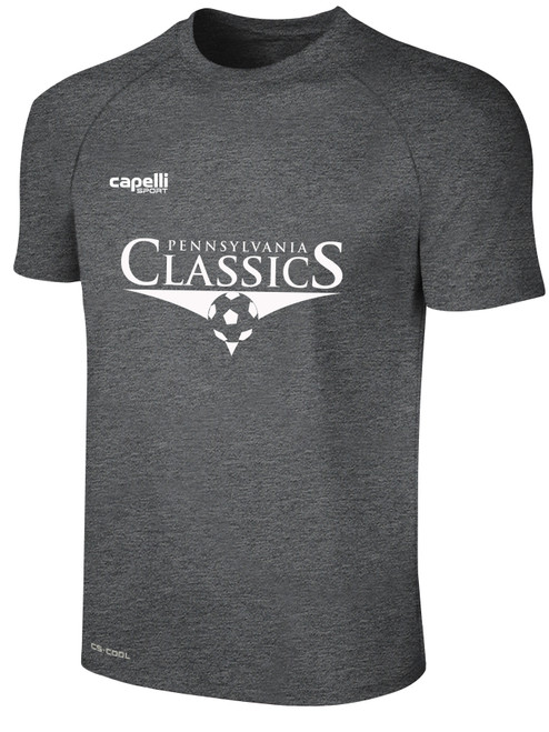 PA CLASSICS LANCASTER AND READING BASICS II TRAINING JERSEY DARK HEATHER GREY WHITE -KIT