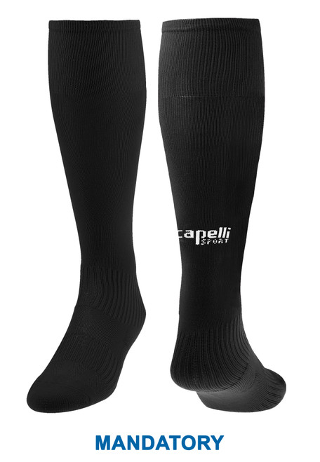 PALM BEACH RUSH CAPELLI SPORT ONE SOFT SOCKS BLACK  -KIT