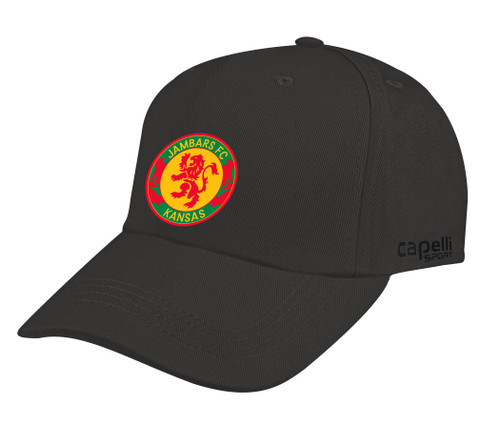 JAMBARS FC TEAM CLASSIC BASEBALL CAP DARK GREY BLACK
