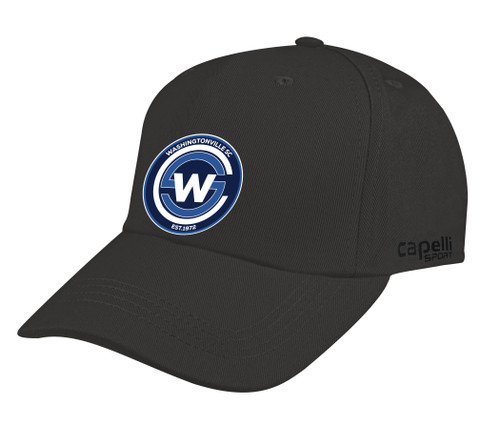 WASHINGTONVILLE SC TEAM CLASSIC BASEBALL CAP DARK GREY BLACK