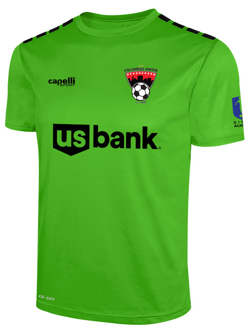 COLUMBUS UNITED TEAM JERSEY POWER  GREEN BLACK