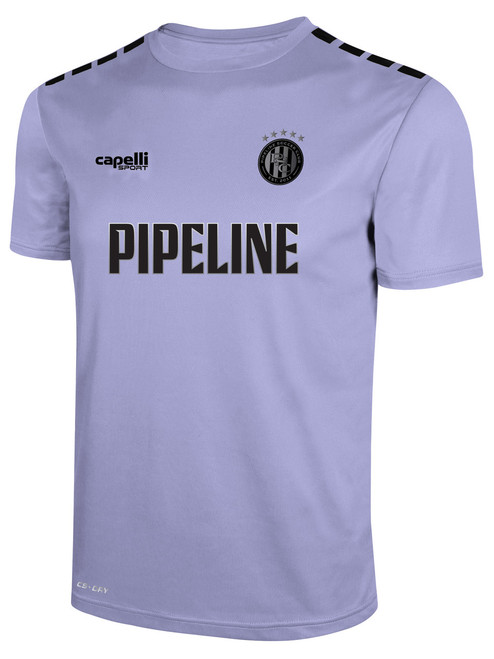 PIPELINE SC ECNL TEAM GOALKEEPER MATCH JERSEY LAVENDER BLACK