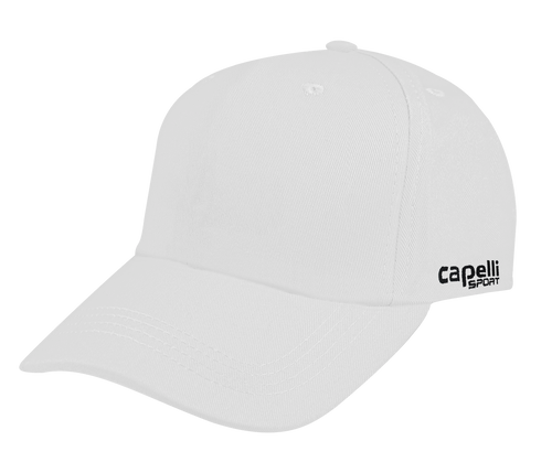 RUSH WI WEST-LX UNITED CAPELLI SPORT CLASSIC BASEBALL CAP WHITE BLACK