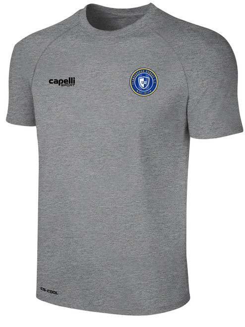 FLAMBOROUGH  DUNDAS  BASICS II TRAINING JERSEY LIGHT HEATHER GREY BLACK