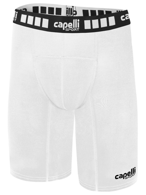 CT ELITE  BOYS & MEN'S PERFORMANCE SHORTS WHITE