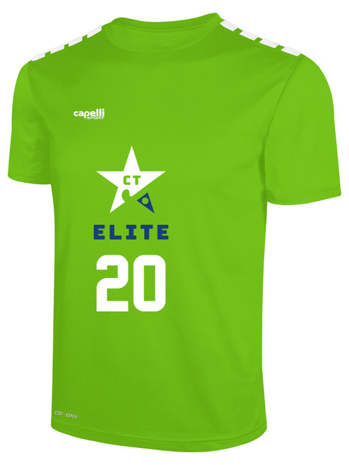 CT ELITE TEAM JERSEY NEON GREEN WHITE