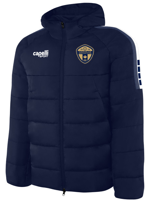 OAKVILLE SC MADISON   SHORT WINTER JACKET NAVY WHITE