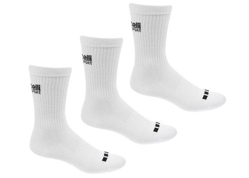 OAKVILLE SC CREW SOCKS 3PK WHITE