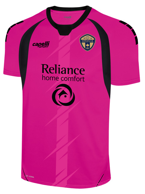 OAKVILLE SC  LINCOLN BOLT GOALKEEPER   JERSEY BRIGHT PINK