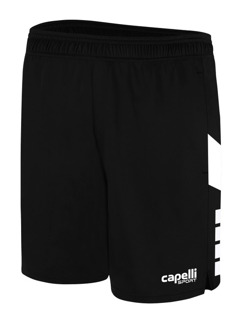 FC PREMIER EMPIRE TRAINING SHORTS BLACK WHITE