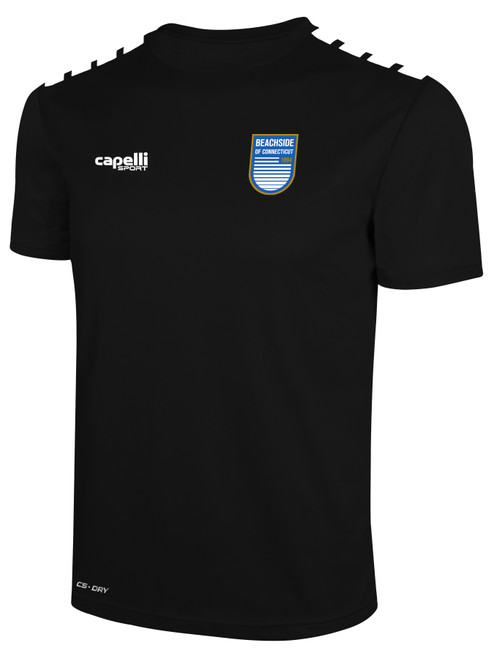 BEACHSIDE SC TEAM JERSEY BLACK WHITE