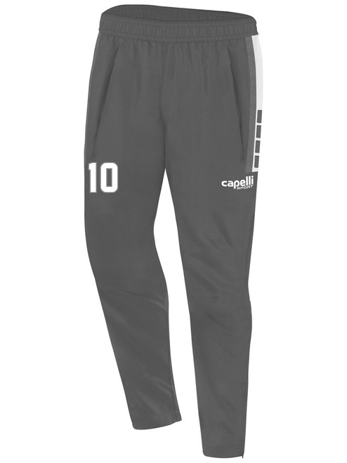 SOCAL REDS FC MADISON TRAINING PANTS   MEDIUM GREY WHITE -KIT