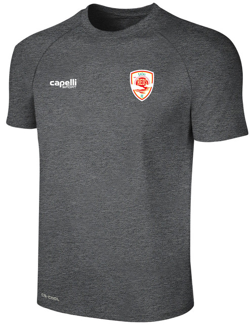 SOCAL REDS FC BASICS II TRAINING JERSEY DARK  HEATHER  GREY WHITE -KIT