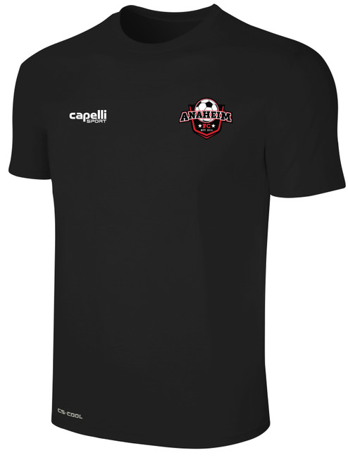 ANAHEIM FC  BASICS II TRAINING JERSEY BLACK WHITE