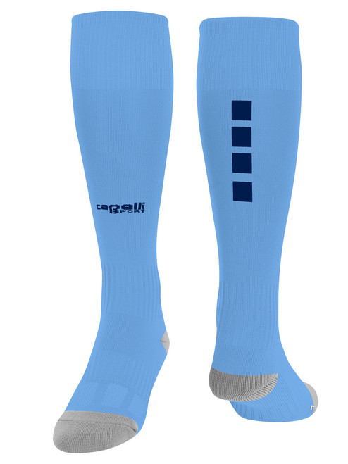 REBELS SC CENTRAL SAN DIEGO 4 CUBE MATCH SOCKS SKY BLUE NAVY -KIT