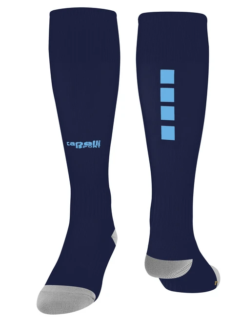 REBELS SC RAMONA 4 CUBE MATCH SOCKS NAVY SKY BLUE -KIT
