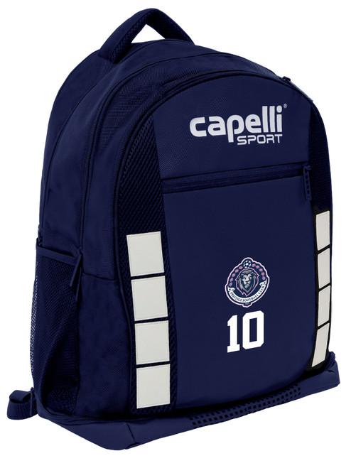 PRESTIGE FC 4 CUBE II TEAM BACKPACK NAVY WHITE -KIT