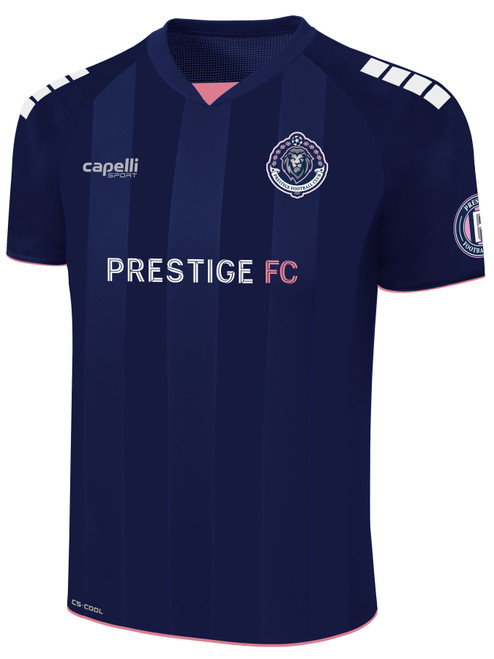 PRESTIGE FC CONDOR III JERSEY NAVY LIGHT GREY PRESTIGE PINK  -KIT